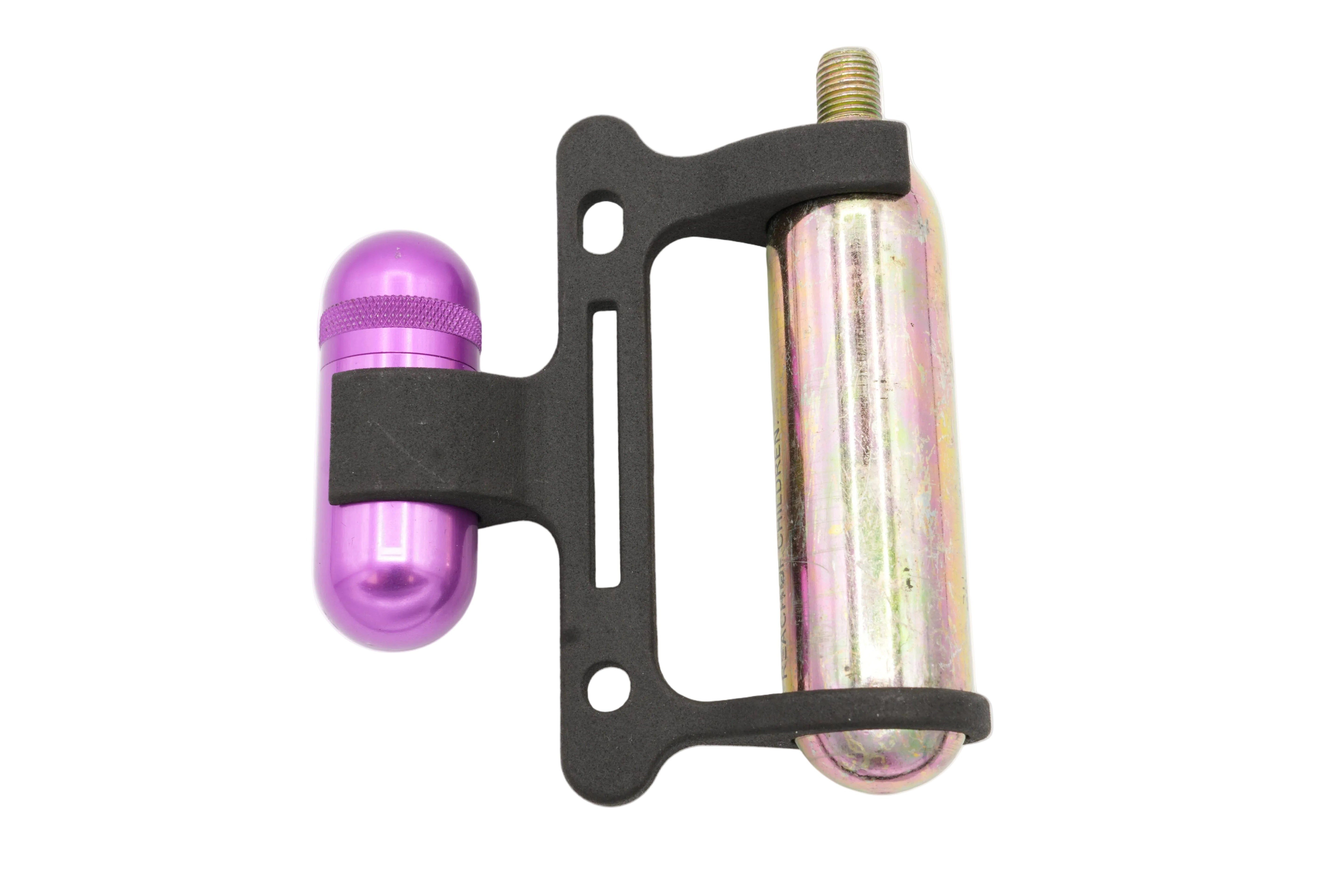 Bottle Cage Mount for Dynaplug The Mega pill & Survivor + 25g CO2