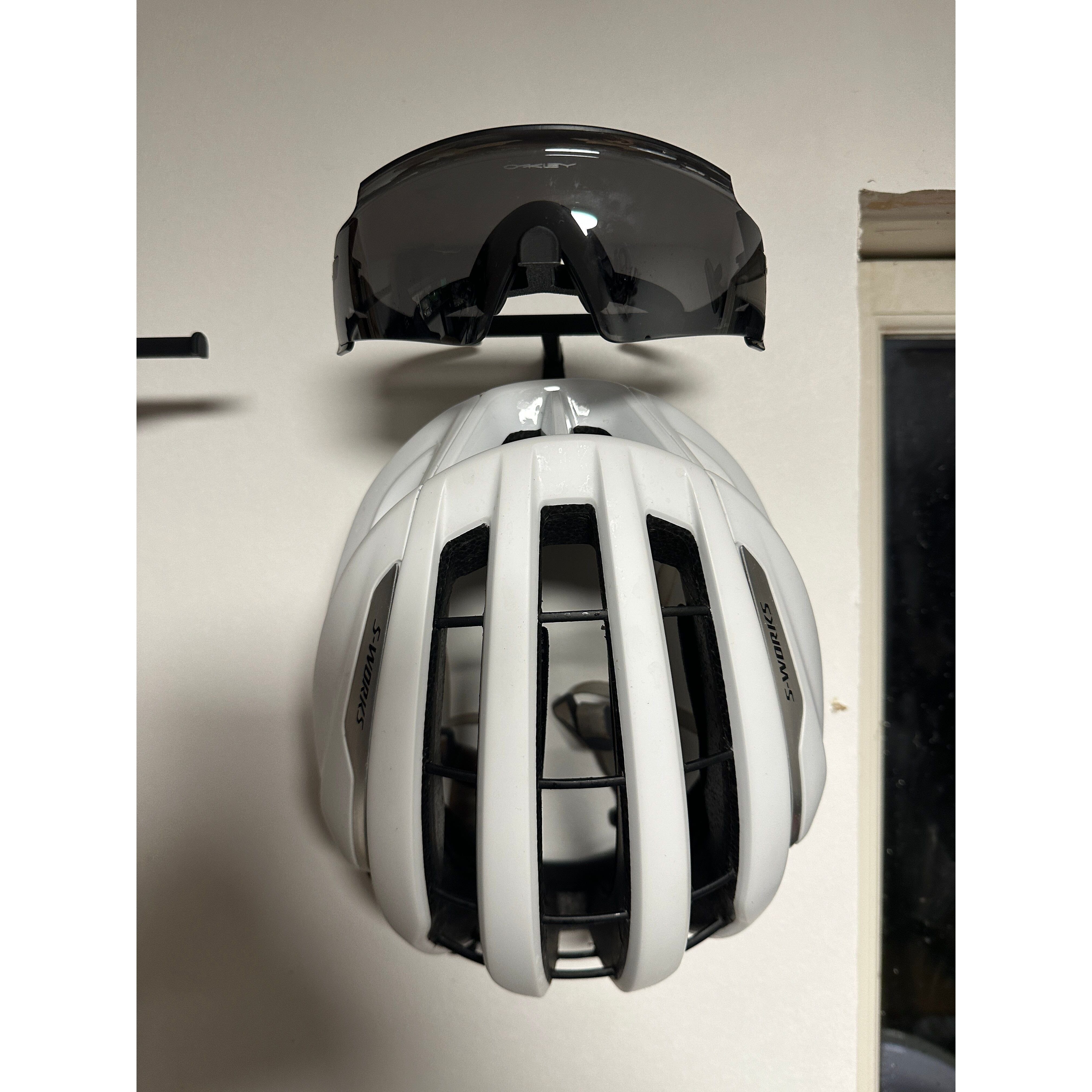 Helmet + Glasses hanger