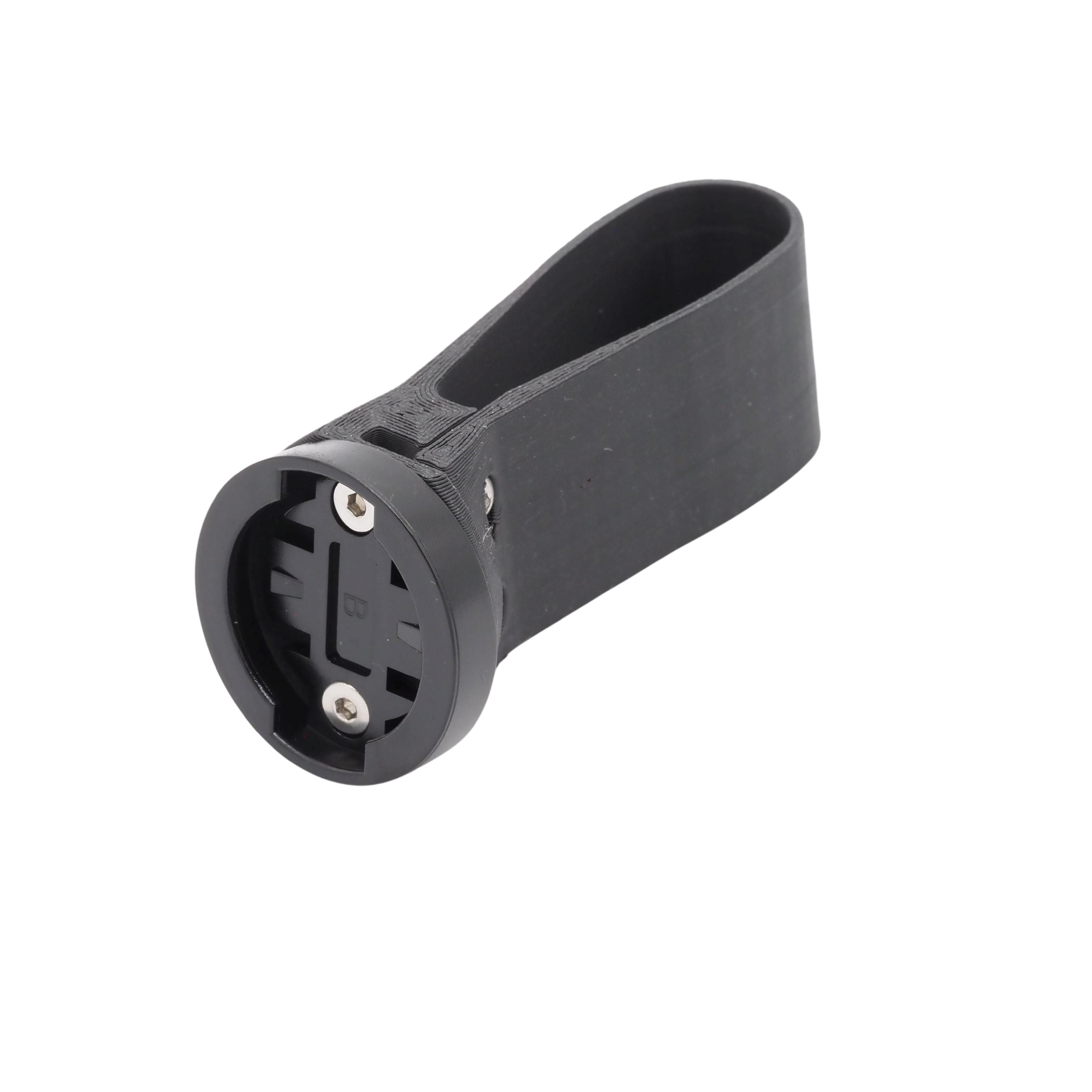 Black light and radar mount for Cervelo S5 aero seatpost with Garmin quarter-turn fitting for Varia