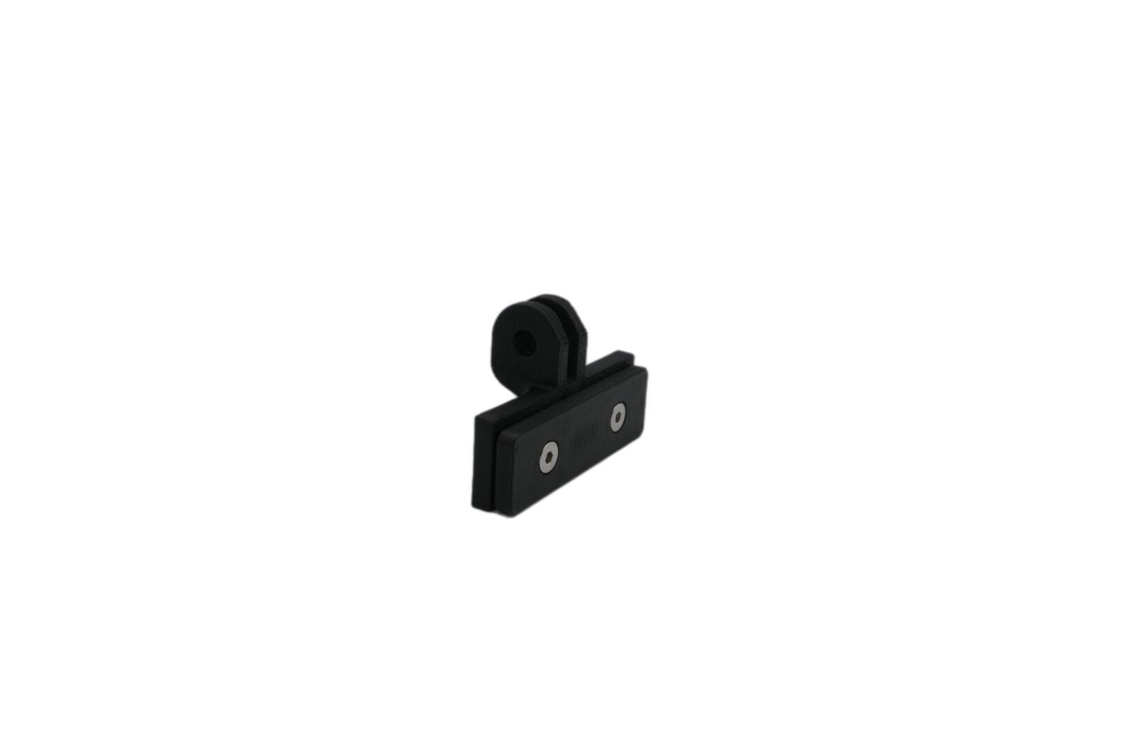 Race number mount for GoPro adapter